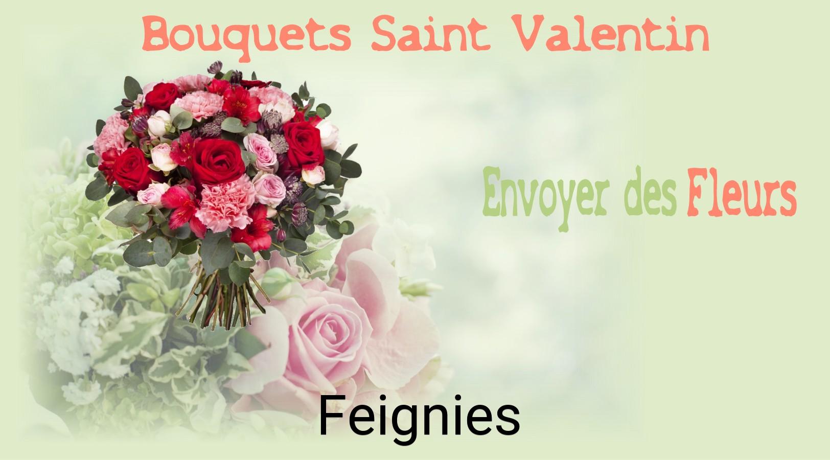 Roses de Saint-Valentin livrées à Feignies